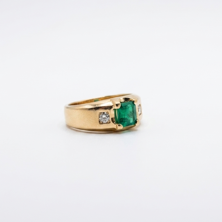 Anillo Heritage Emerald - Imagen 2