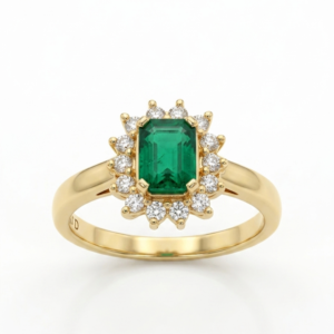Anillo Esmeralda Eterna
