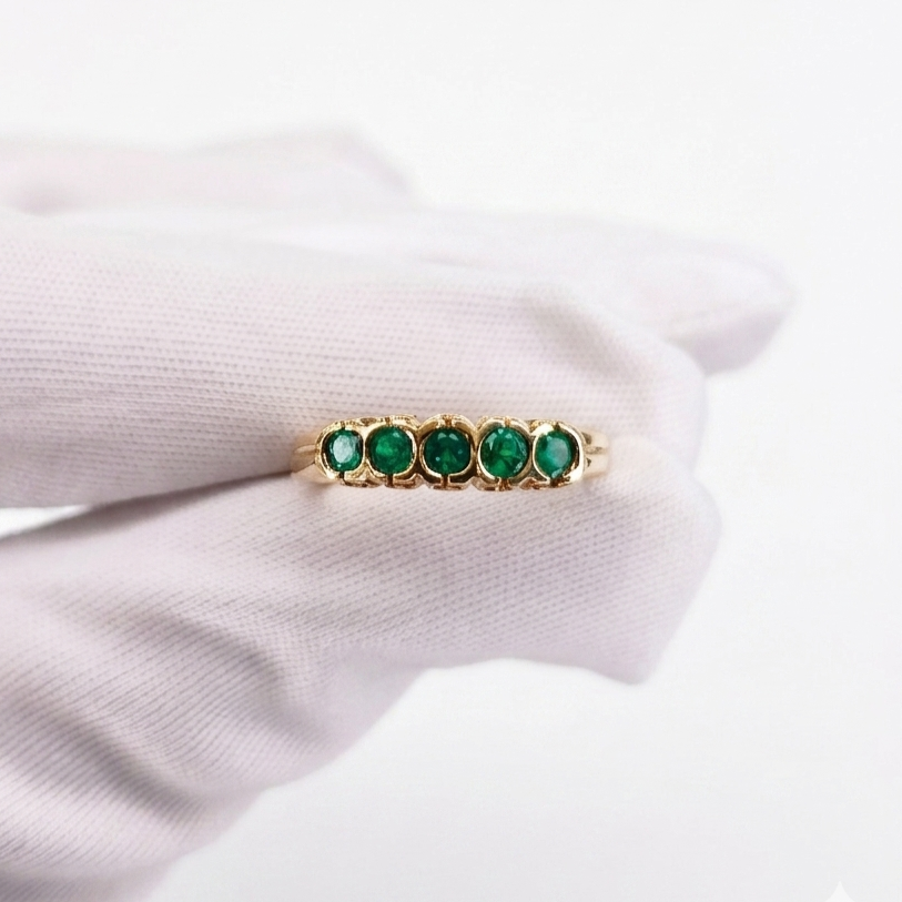 Anillo Constelación Esmeralda - Imagen 3