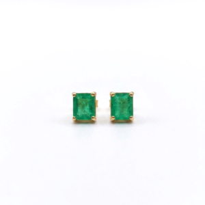 Aretes topo Rectangular Oro 18k