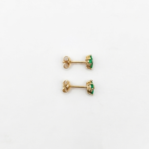 Topos Tríada de Esmeralda Oro 18k - Imagen 3