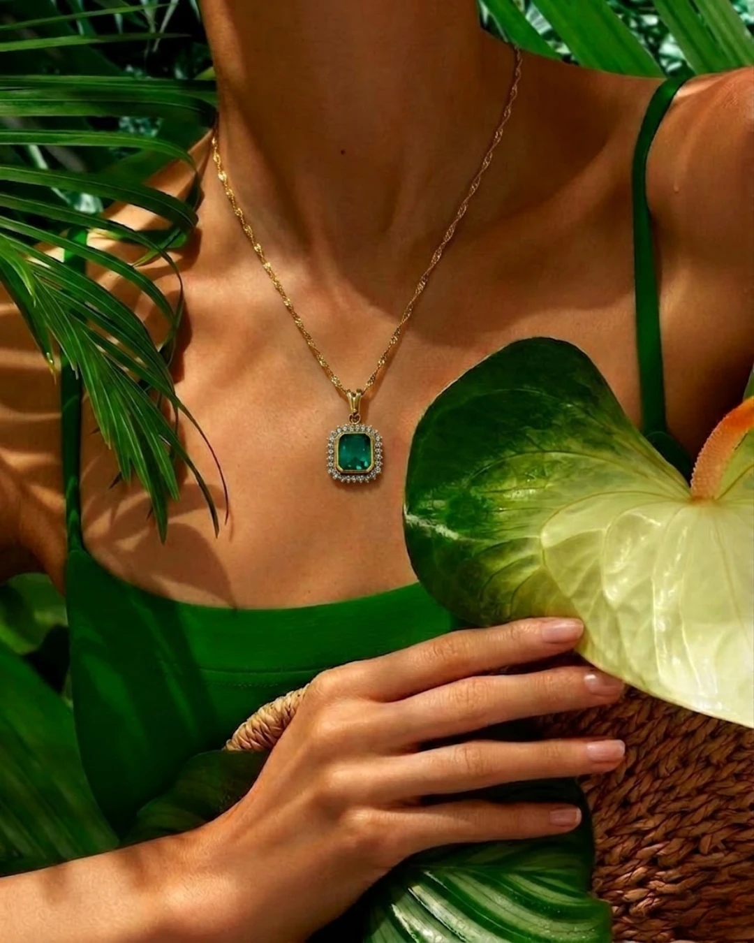Colombia Emerald — piece and workshop