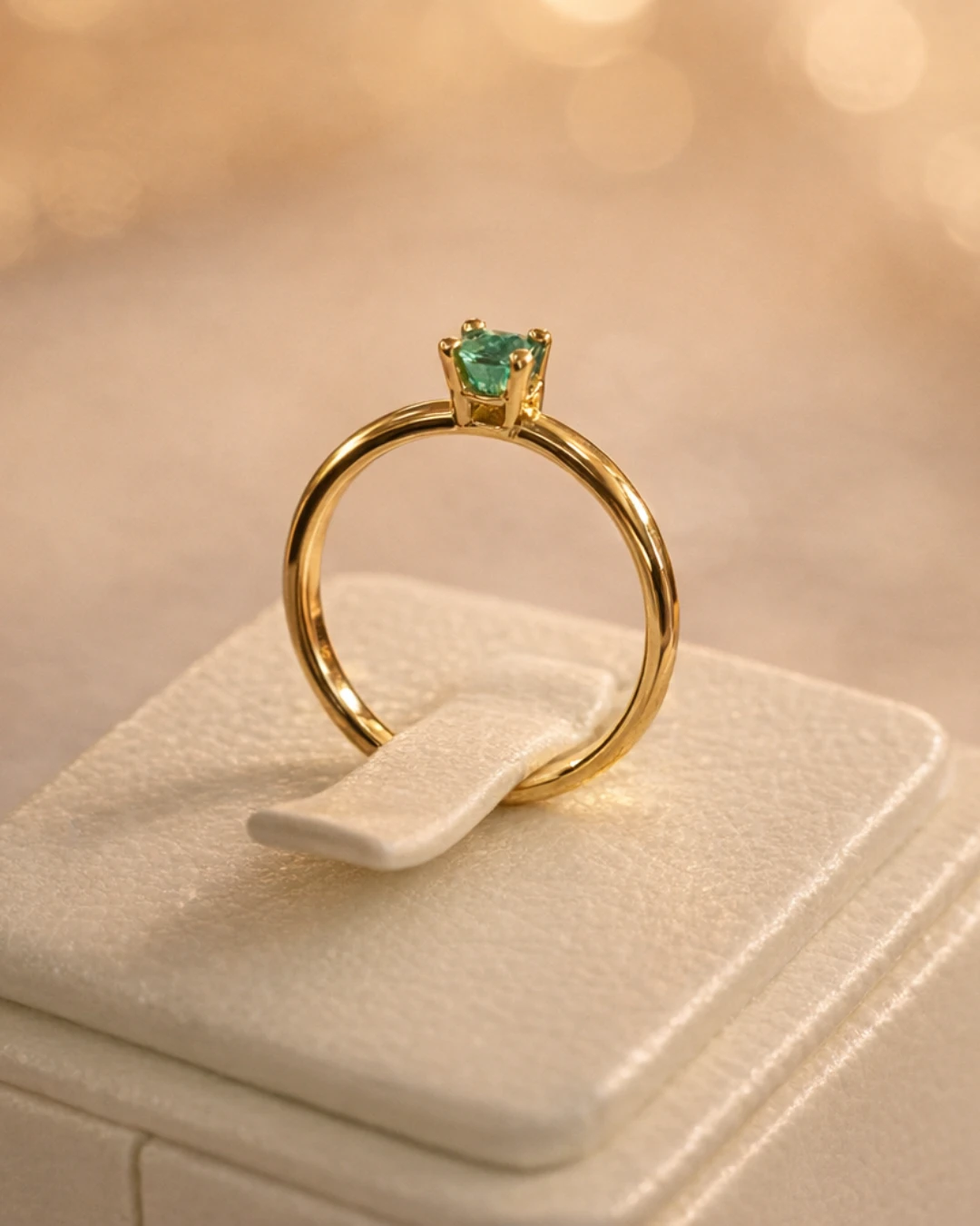 Colombia Emerald — piece and workshop