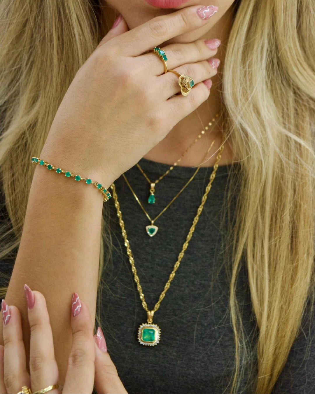Colombia Emerald — piece and workshop